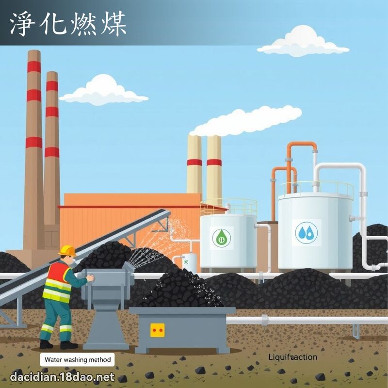 淨化燃煤 - 國語大辭典配圖