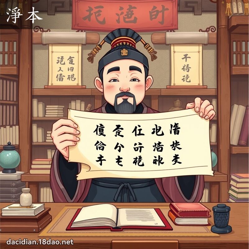 净本 - 国语大辞典配图