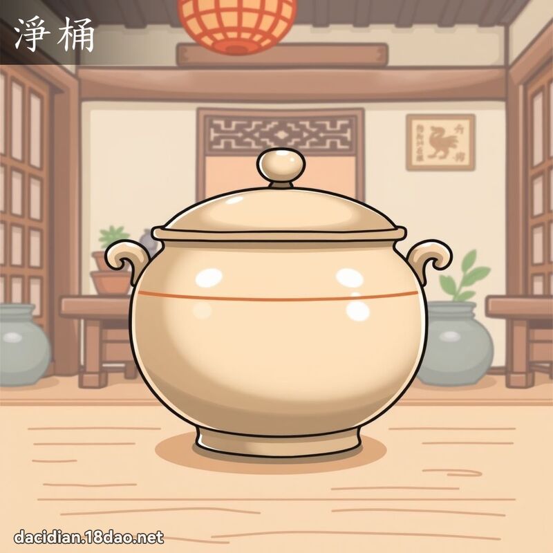 净桶 - 国语大辞典配图