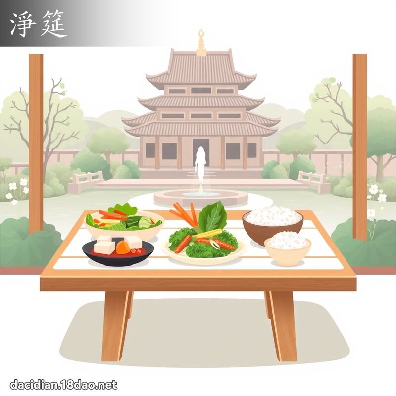 淨筵 - 國語大辭典配圖