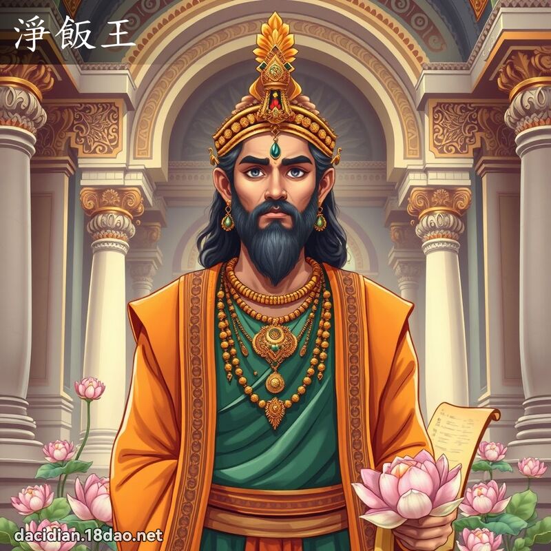 淨飯王 - 國語大辭典配圖