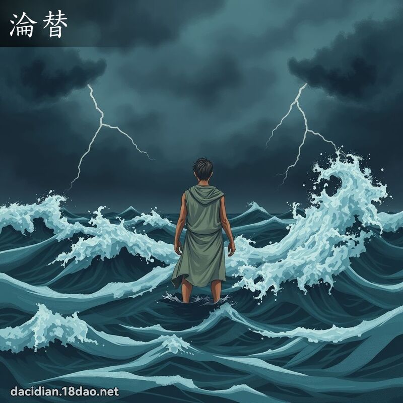 淪替 - 國語大辭典配圖