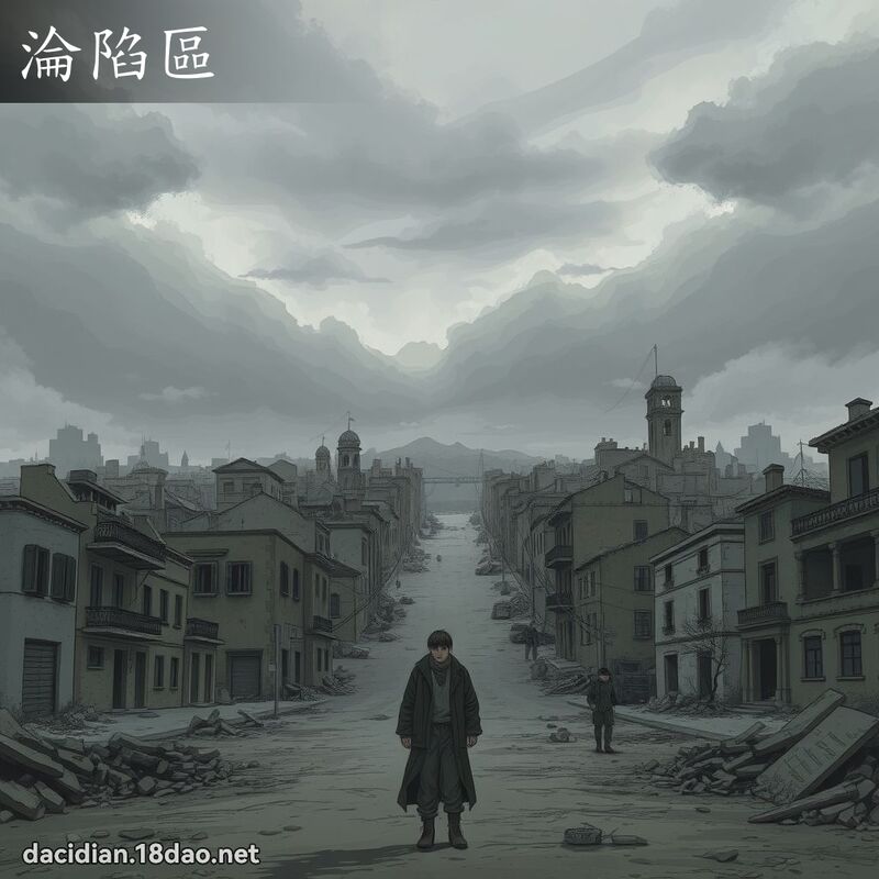 沦陷区 - 国语大辞典配图