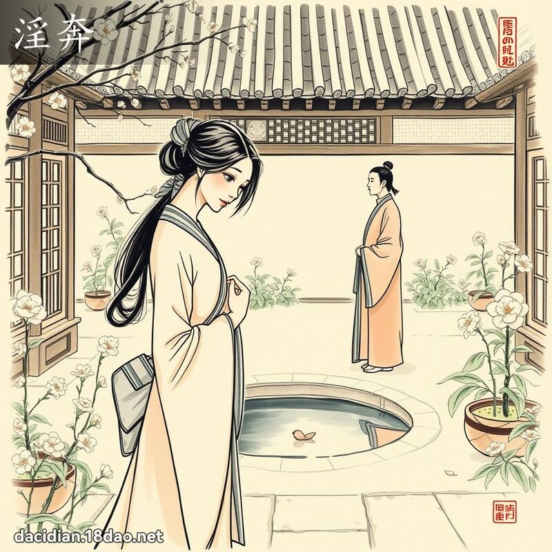 淫奔 - 國語大辭典配圖