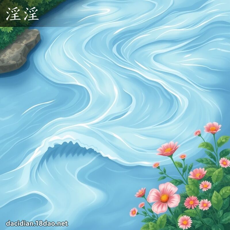 淫淫 - 國語大辭典配圖