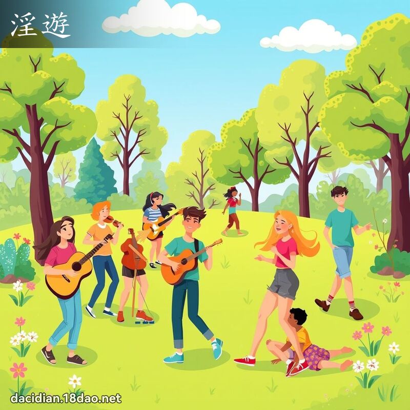 淫遊 - 國語大辭典配圖