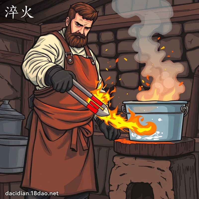 淬火 - 国语大辞典配图