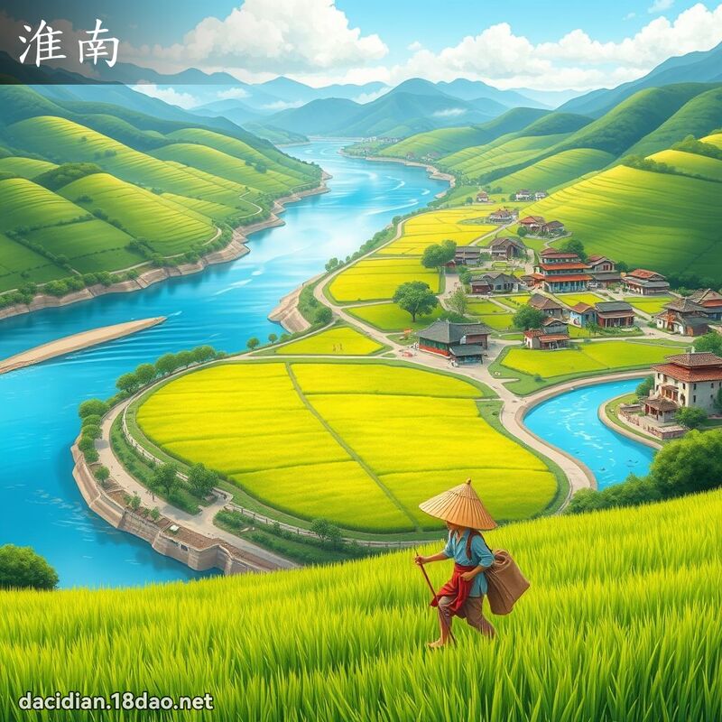 淮南 - 國語大辭典配圖