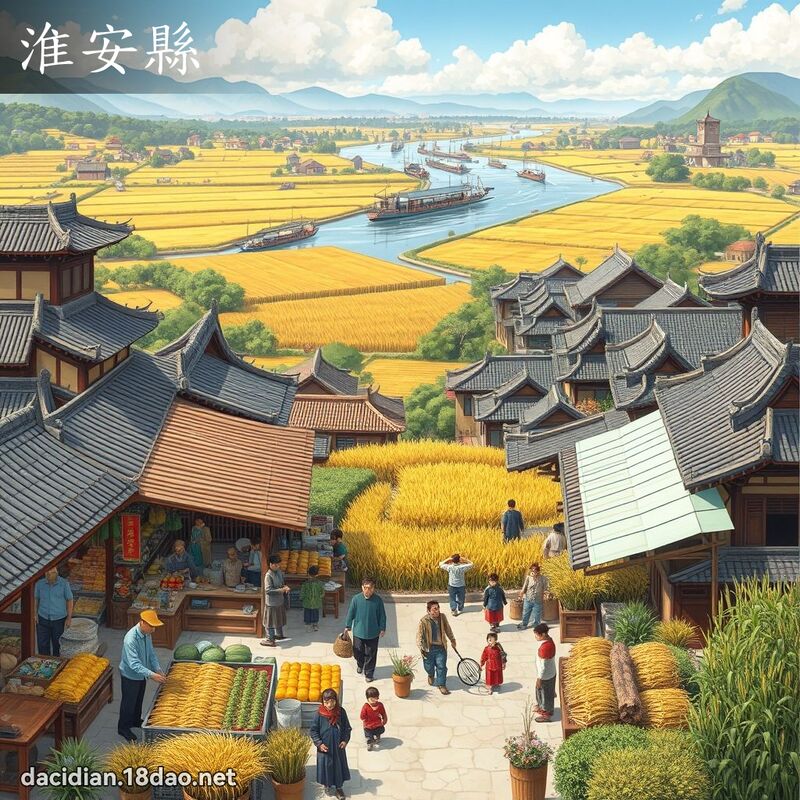 淮安县 - 国语大辞典配图