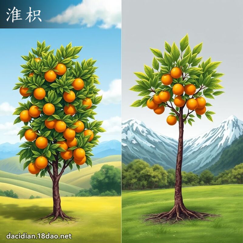 淮枳 - 国语大辞典配图