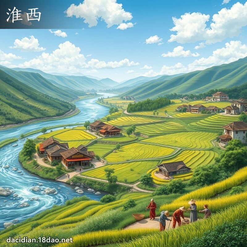 淮西 - 国语大辞典配图