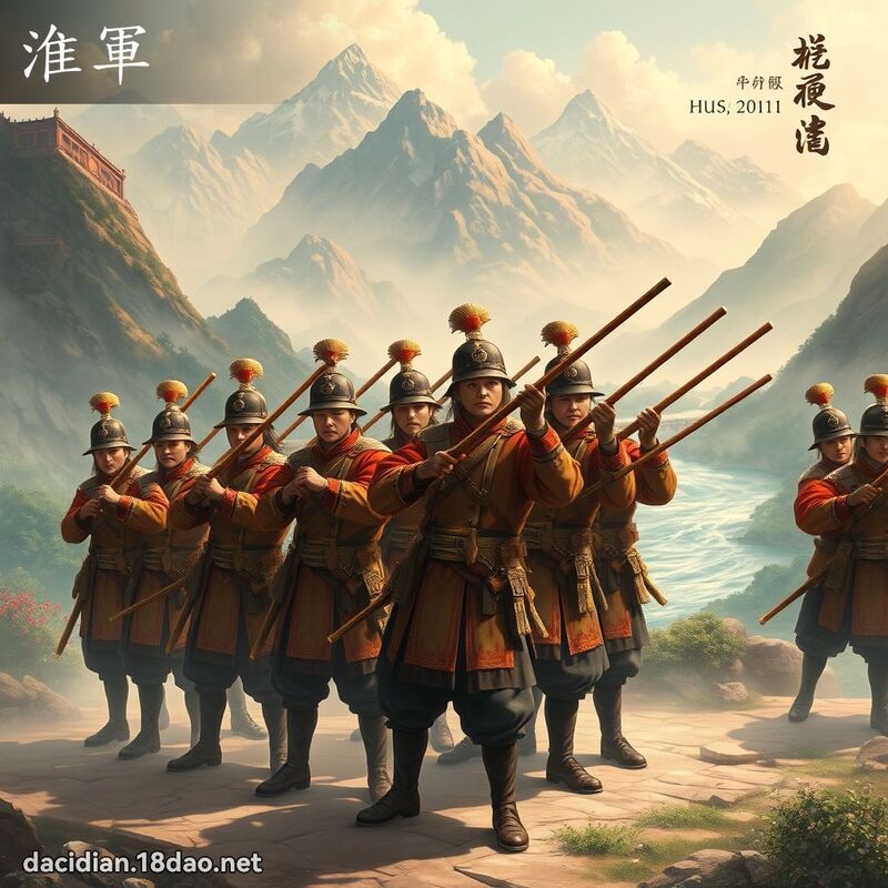 淮軍 - 國語大辭典配圖