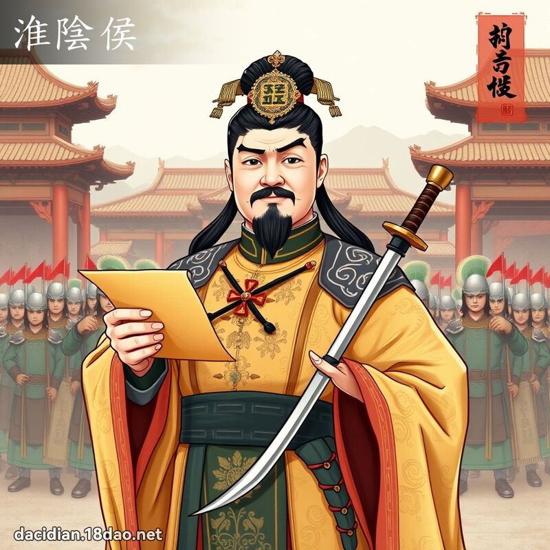 淮陰侯 - 國語大辭典配圖