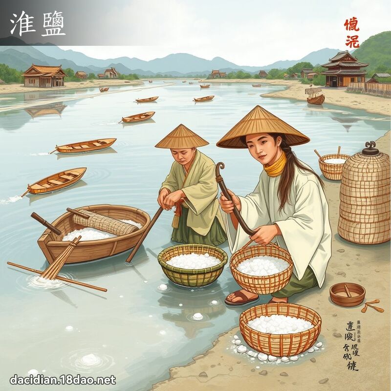 淮鹽 - 國語大辭典配圖