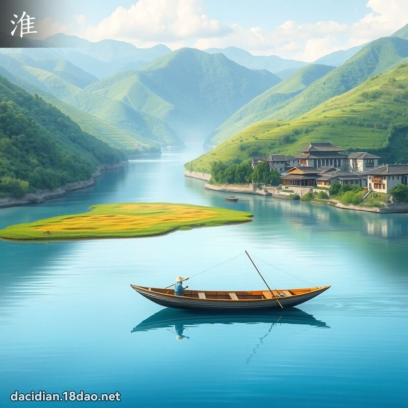 淮 - 國語大辭典配圖