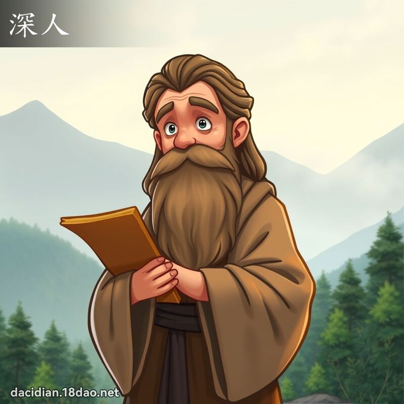 深人 - 国语大辞典配图