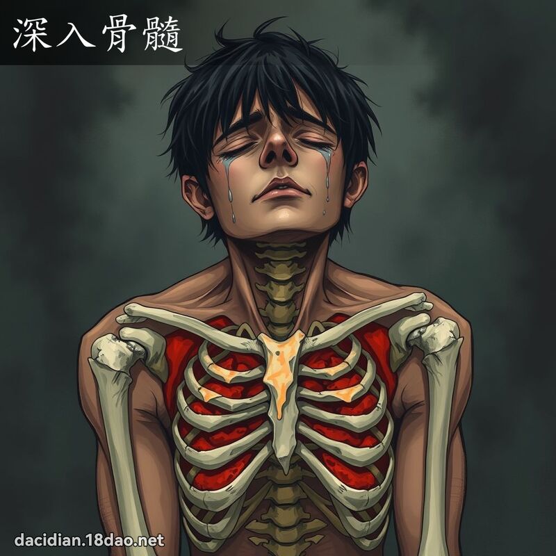 深入骨髓 - 國語大辭典配圖