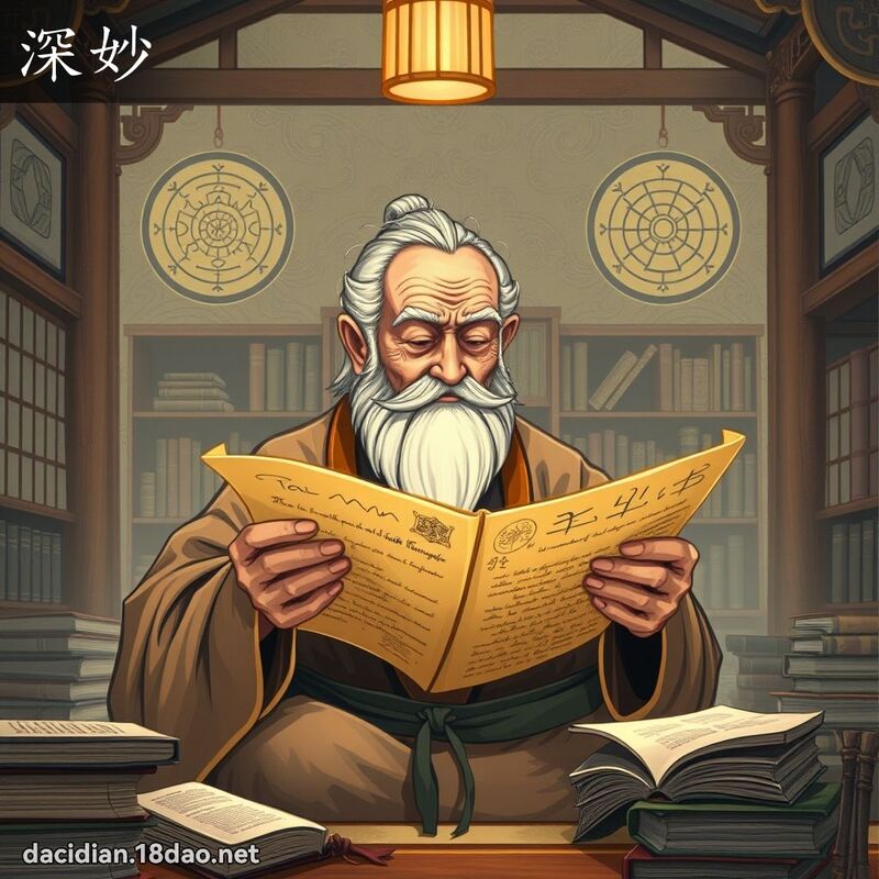 深妙 - 国语大辞典配图