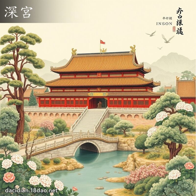 深宫 - 国语大辞典配图