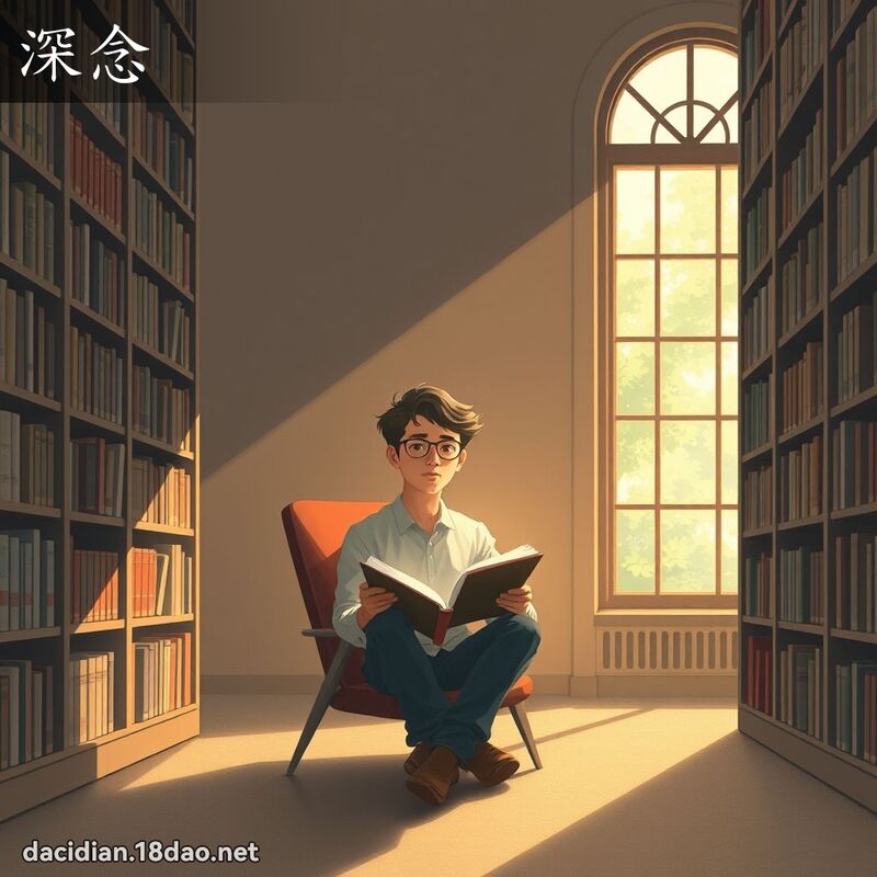 深念 - 国语大辞典配图