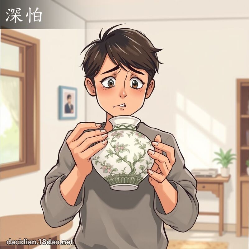 深怕 - 國語大辭典配圖