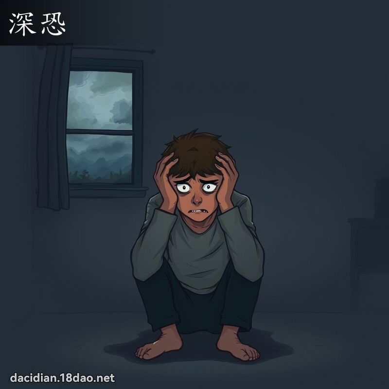 深恐 - 国语大辞典配图