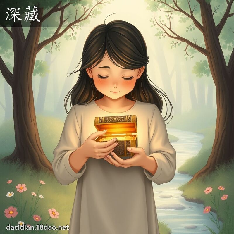 深藏 - 国语大辞典配图