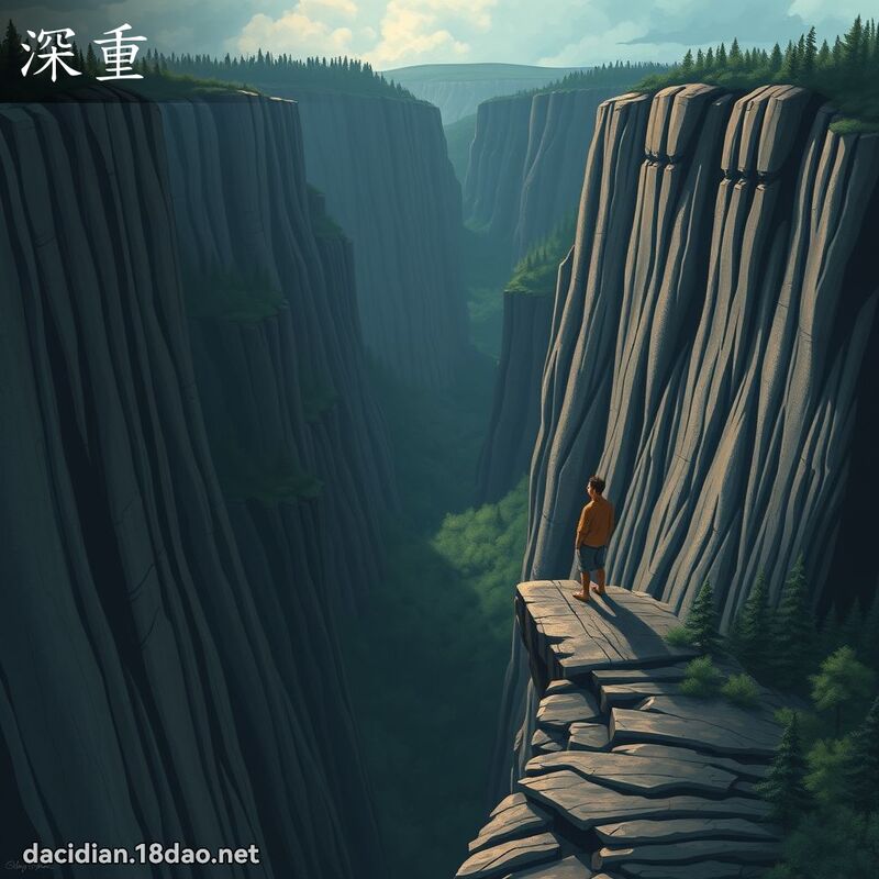 深重 - 国语大辞典配图