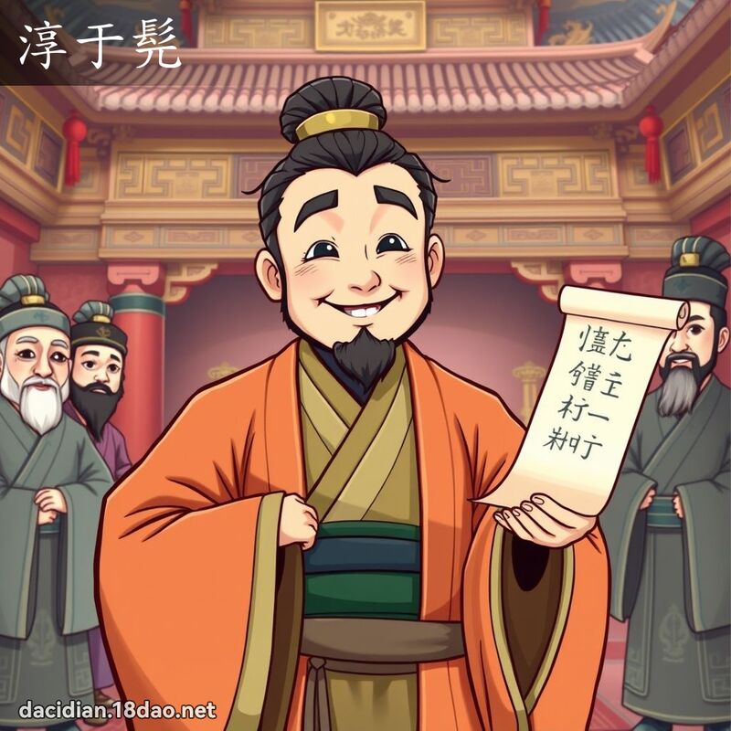 淳于髡 - 國語大辭典配圖