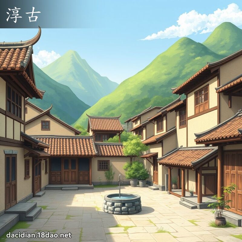 淳古 - 国语大辞典配图