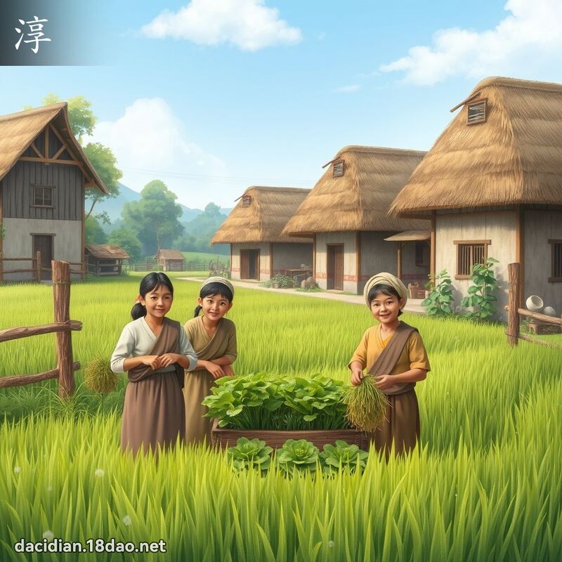 淳 - 国语大辞典配图