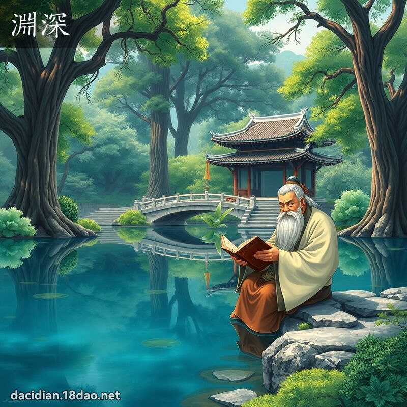 渊深 - 国语大辞典配图