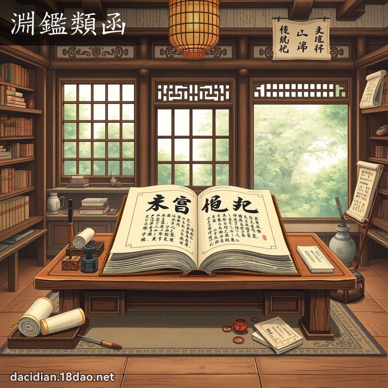 淵鑑類函 - 國語大辭典配圖