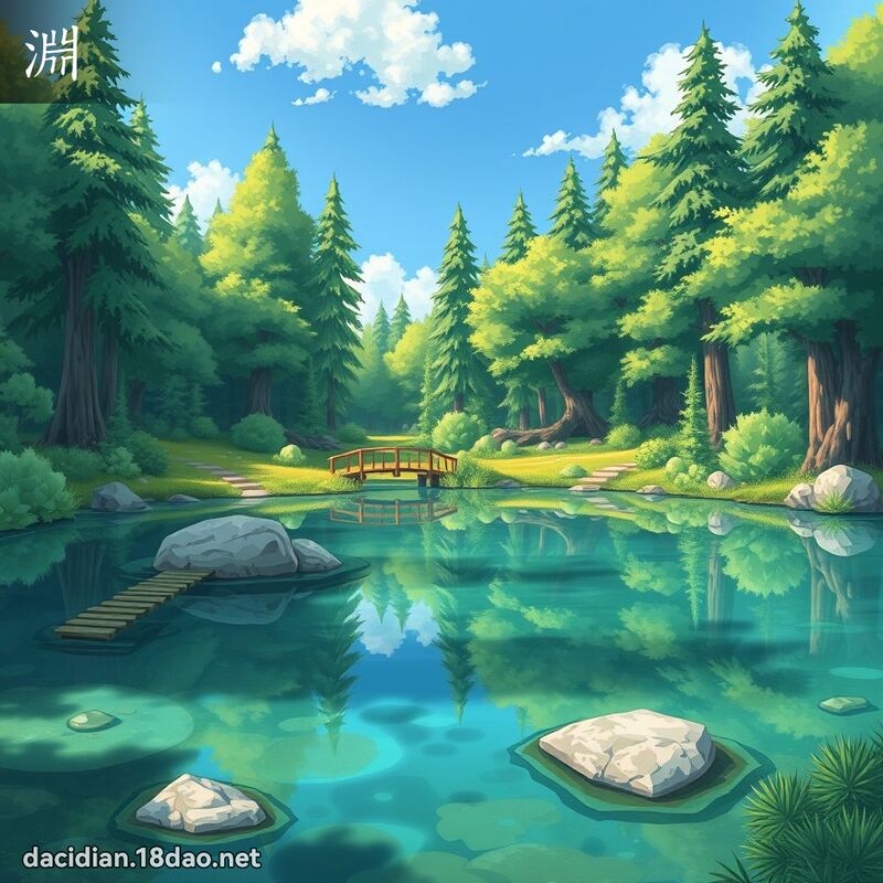 淵 - 國語大辭典配圖