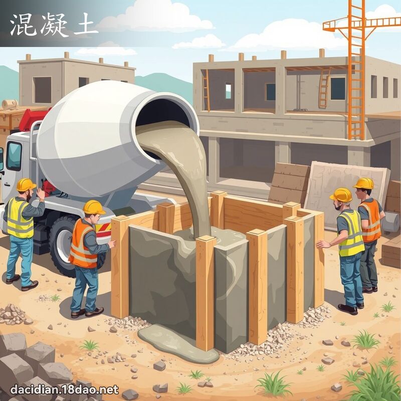 混凝土 - 国语大辞典配图