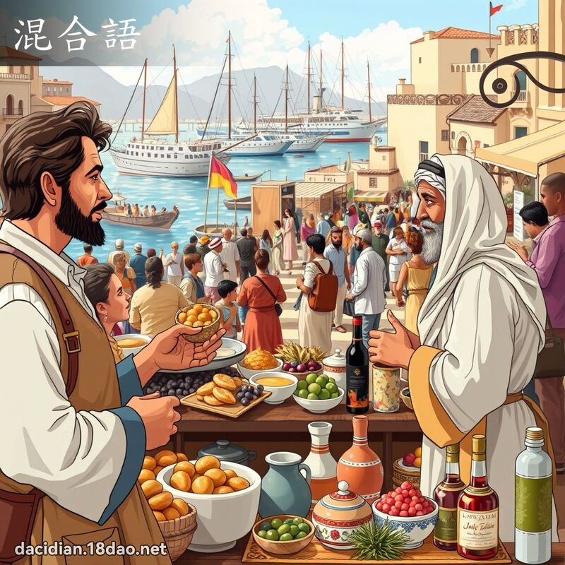 混合语 - 国语大辞典配图