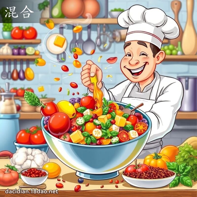 混合 - 國語大辭典配圖