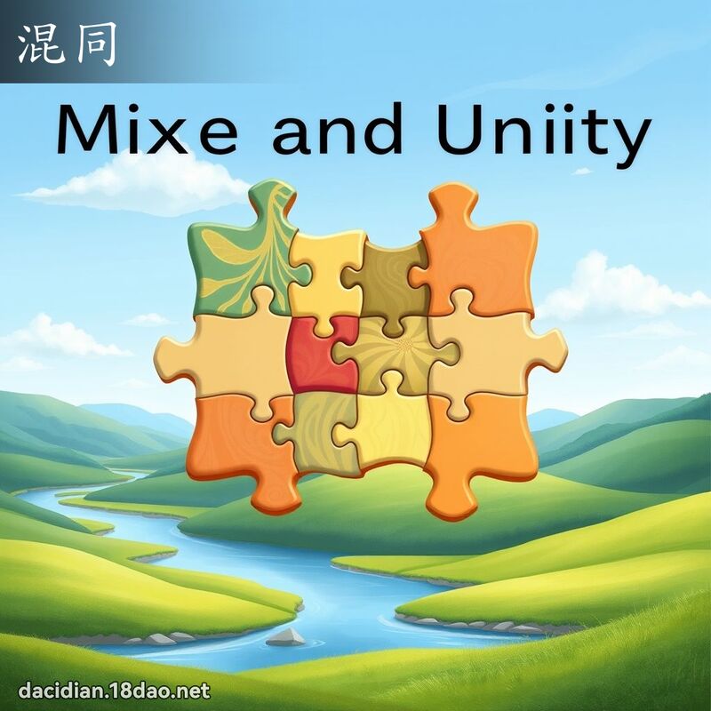 混同 - 國語大辭典配圖