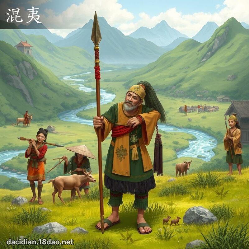 混夷 - 國語大辭典配圖