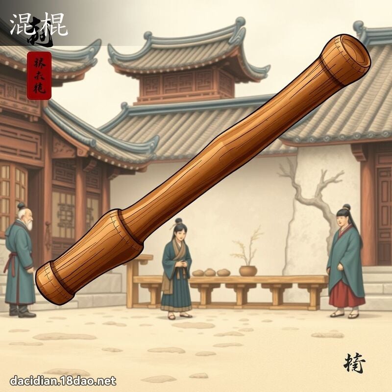混棍 - 國語大辭典配圖