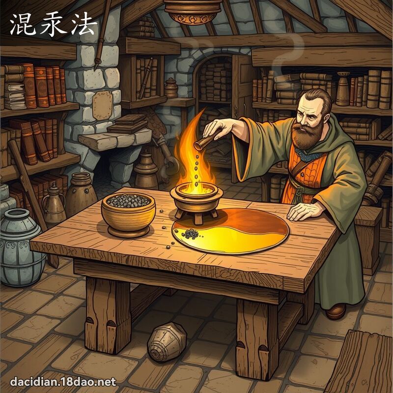 混汞法 - 國語大辭典配圖