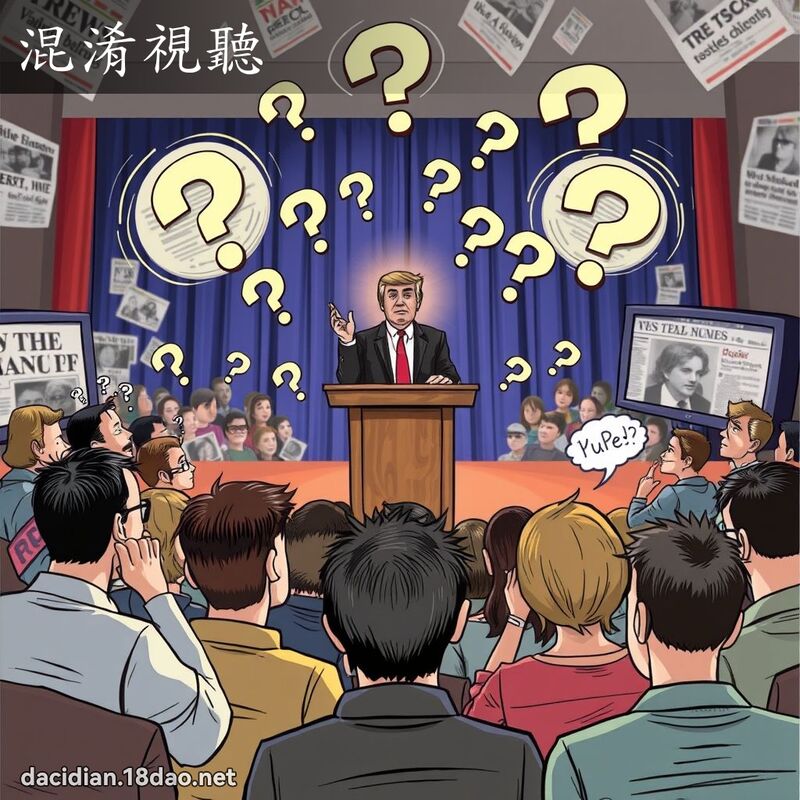 混淆視聽 - 國語大辭典配圖