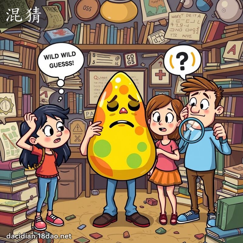 混猜 - 国语大辞典配图