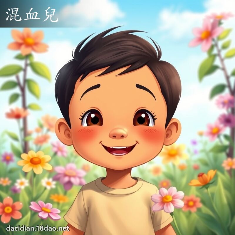 混血兒 - 國語大辭典配圖