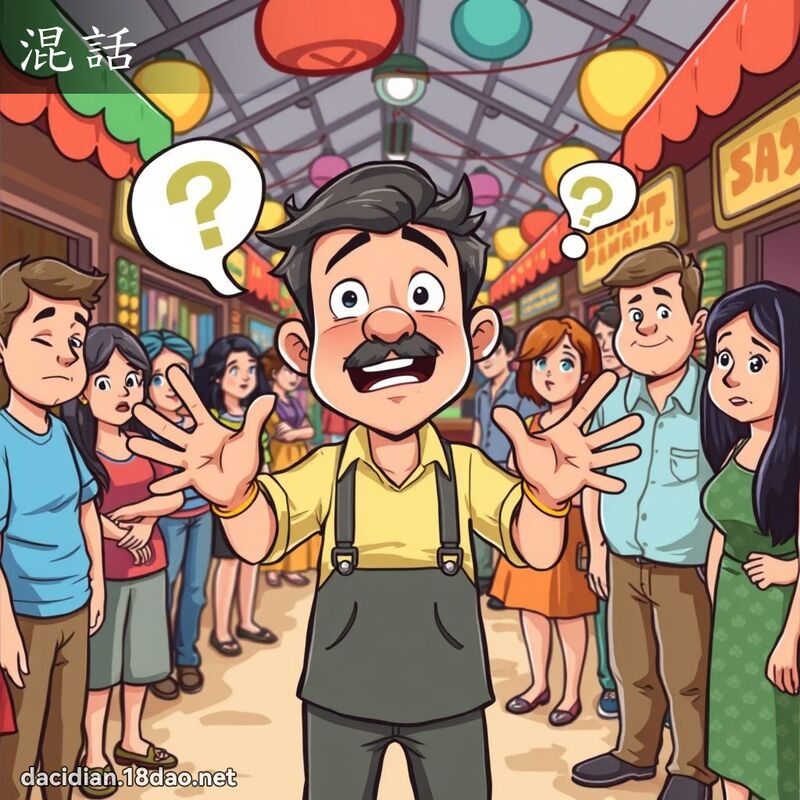 混話 - 國語大辭典配圖