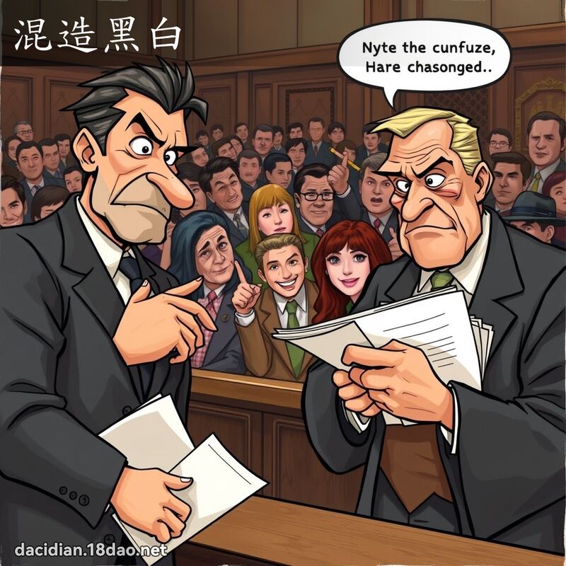 混造黑白 - 国语大辞典配图