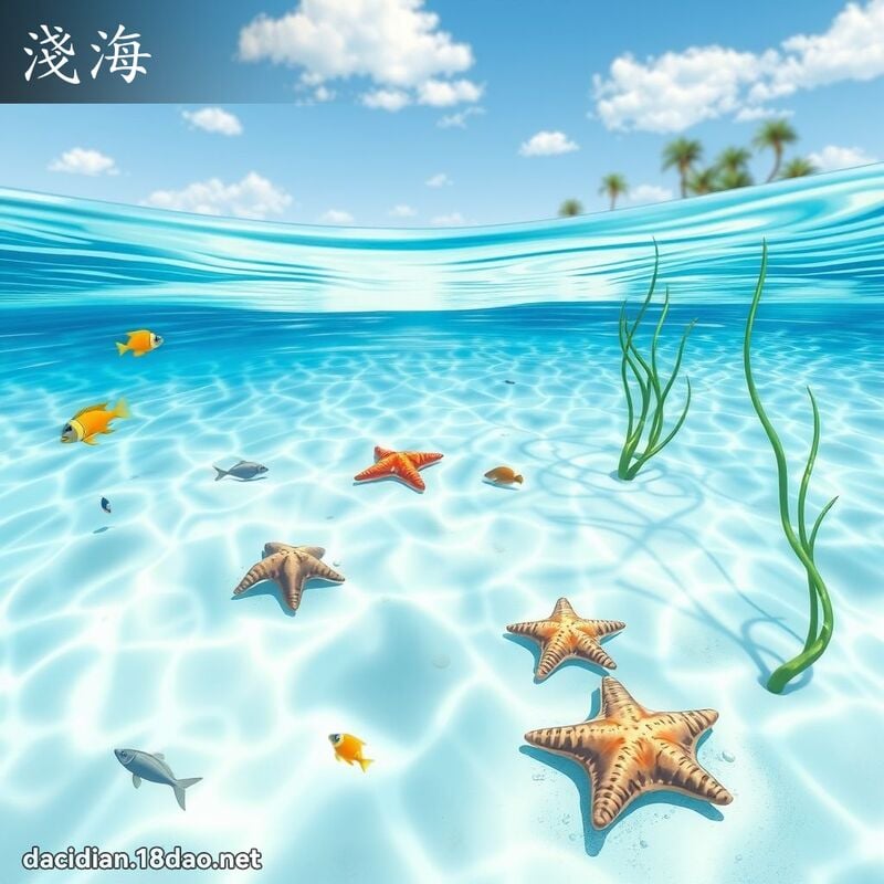 浅海 - 国语大辞典配图
