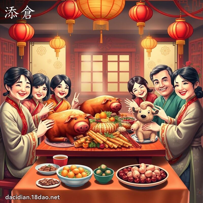添仓 - 国语大辞典配图