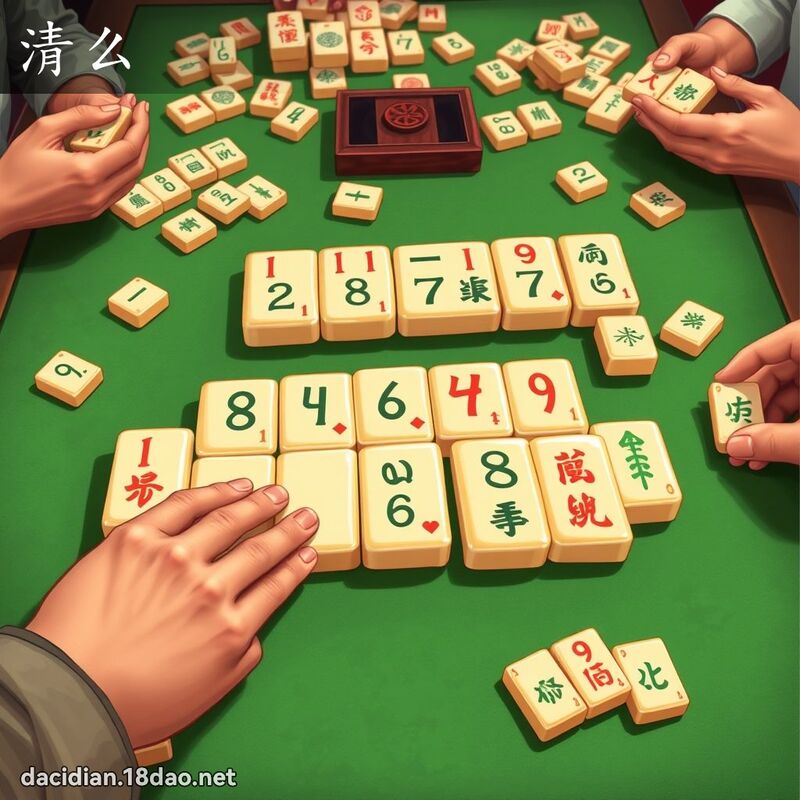清么 - 国语大辞典配图