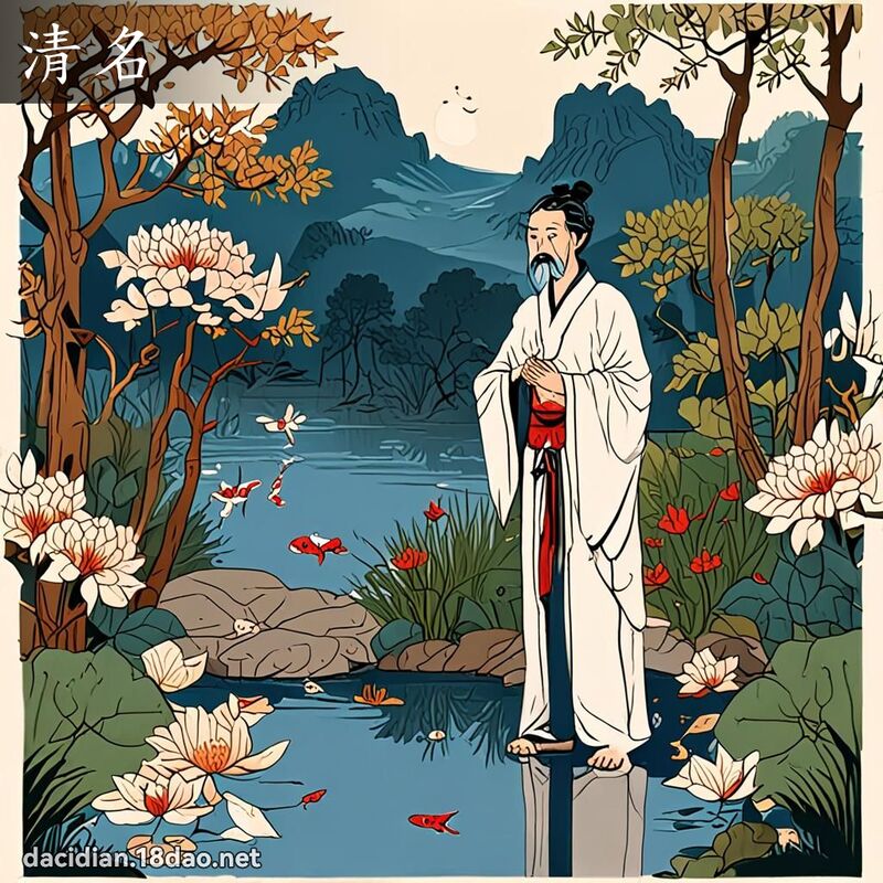 清名 - 國語大辭典配圖